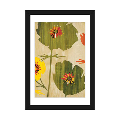 «Garden of Delights I» par Liz Jardine - Estampe numérique sur toile tendue avec châssis