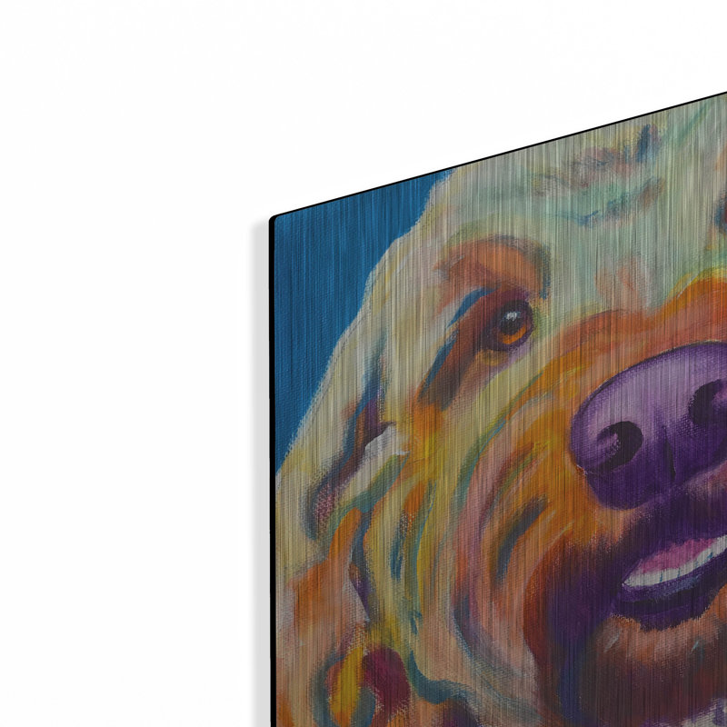 «Doodle - Larry» par Dawg Painter, H 12 po x l 12 po