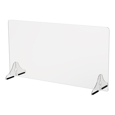 Angeles 30” Single Panel Sneeze Guard