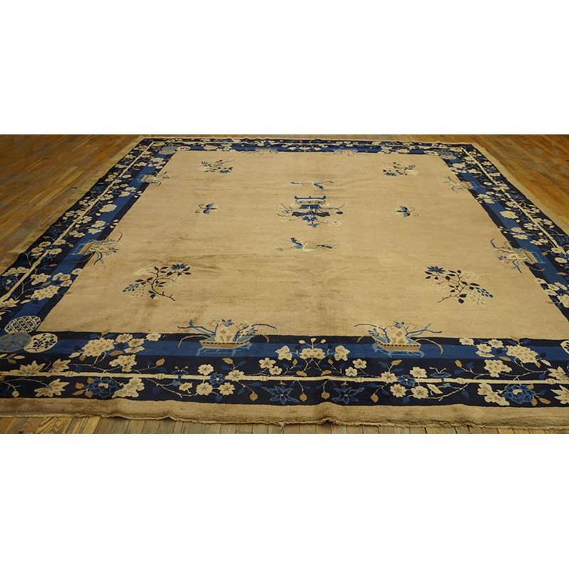 Antique Peking Room Size Wool Other Rug