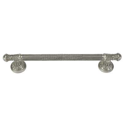 EDGAR BEREBI ASTORIA 8 INCH CENTER TO CENTER SMALL APPLIANCE PULL IN ANTIQUE NICKEL PLATE