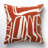 Haslet Appliqued, Embroidered Cotton Throw Pillow-623909035