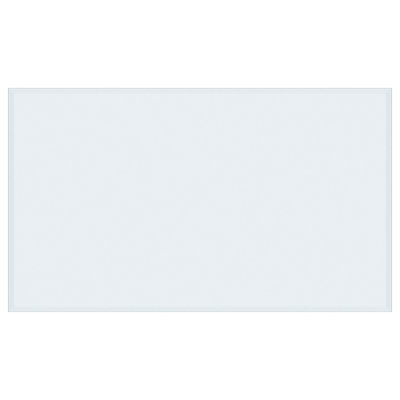 60X36-Inch 6Mm Rectangular Clear Tempered Glass Top