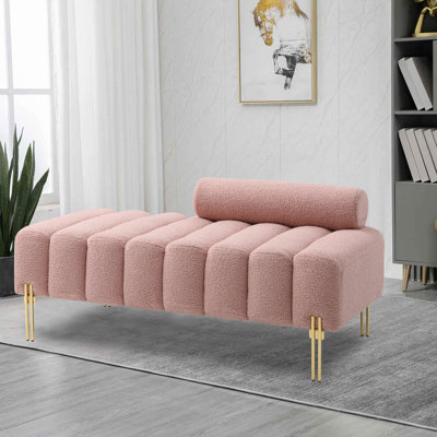 Phip 53.2"" Wide Upholstered Bench for Entryway and Bedroom -  Everly Quinn, AFEFCA8BAD60433F9C2375116C73EEDD