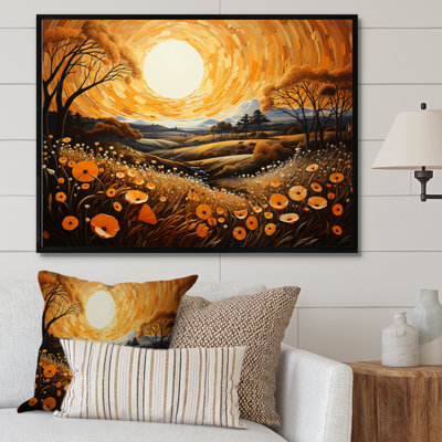Farm Farm Harvest Pointillism IV
