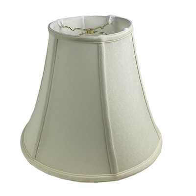 Royal Designs, Inc. BSO-704-16LNEG True Bell Basic Lamp Shade, 8 x 16 x 12.6, Linen Eggshell