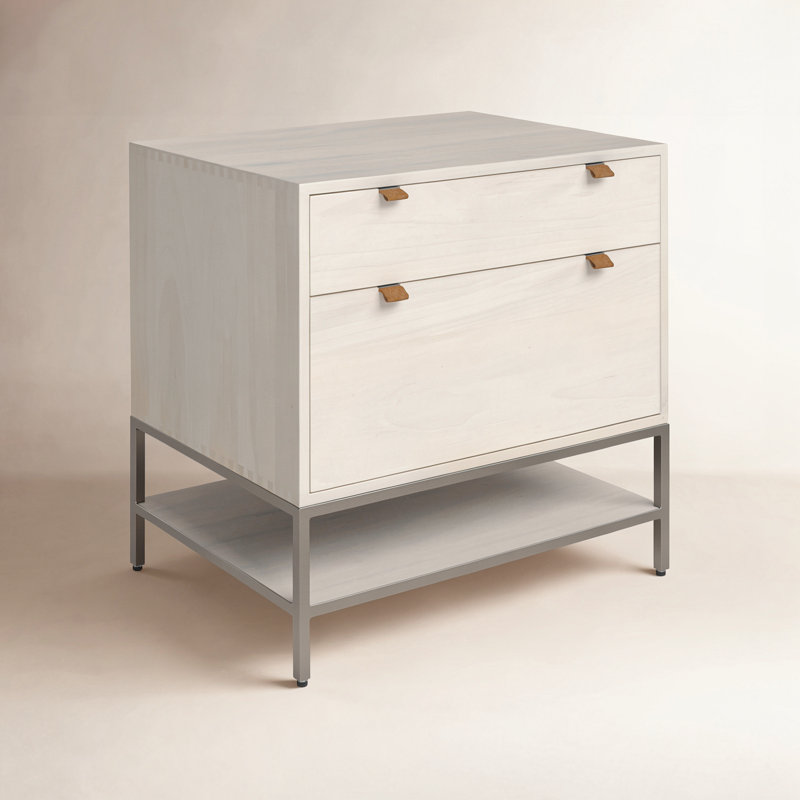 Trey Modular Filing Cabinet, Dove Poplar