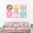 Donut Worry Canvas Print-30505236
