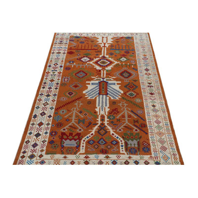 Hand Knotted Wool Rug