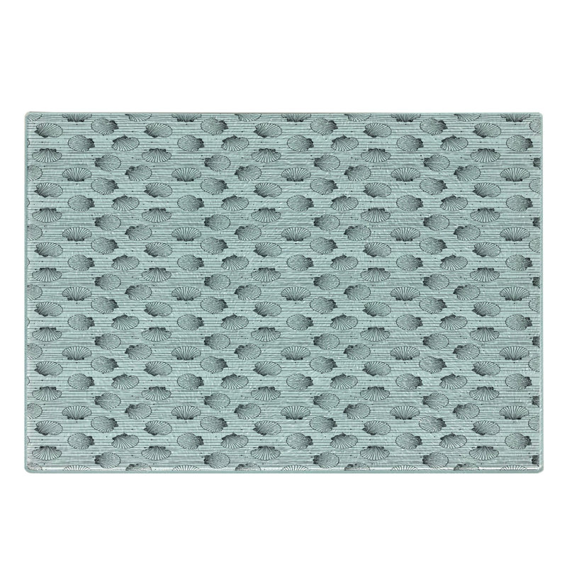 Planche à découper en verre trempé Ambesonne