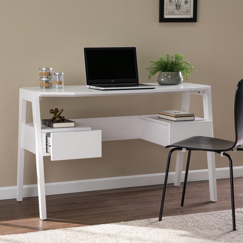 Bureau Jarodd, Blanc métallique