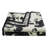 Clara Cream Black Cow Print Cowhide Pattern Reversible Western Southwestern Quilt Set-844212509