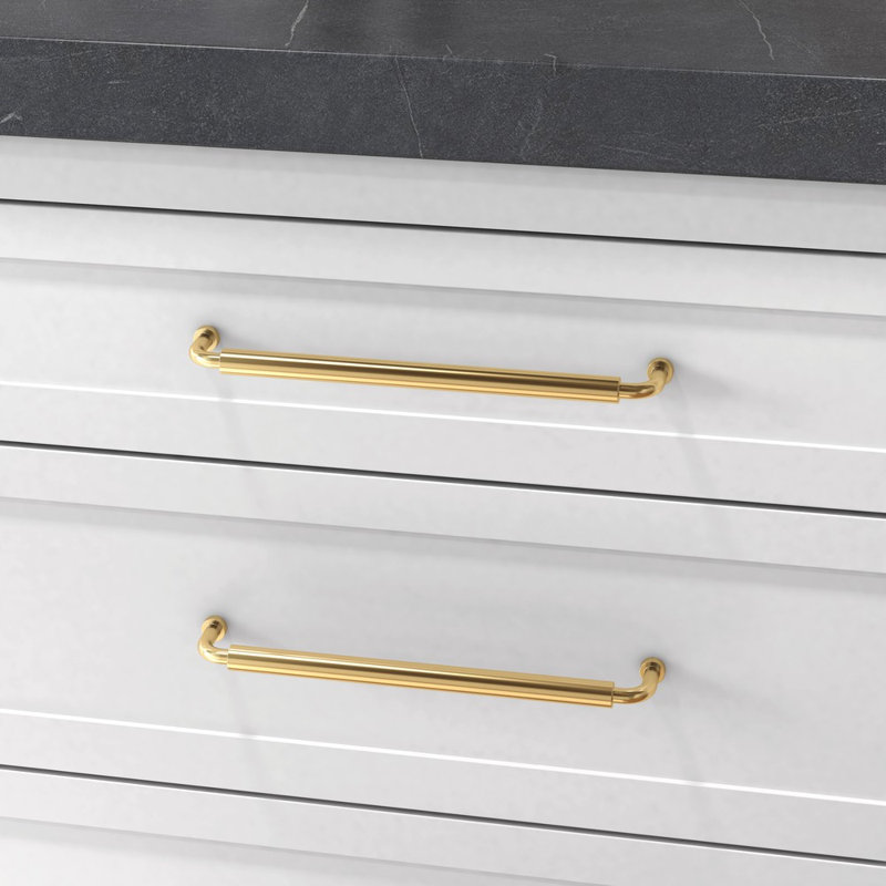 4955 Hollywood Hills Pull, Polished Brass