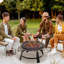 Cathryn Round Steel Smokeless Fire Pit
