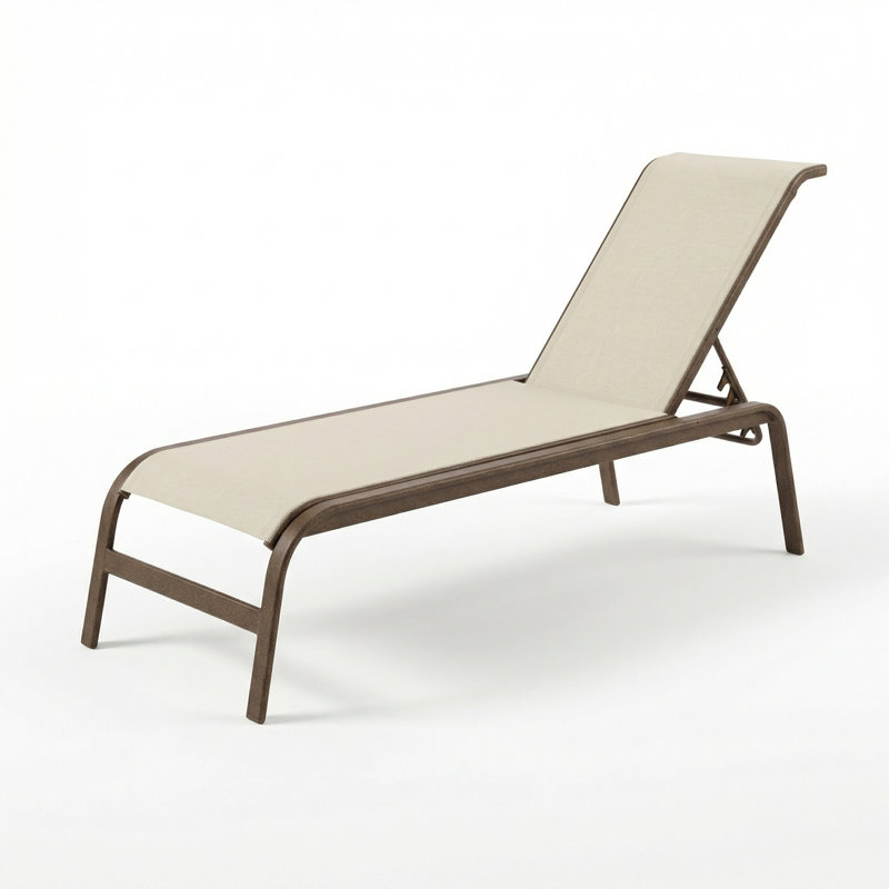 Chaise, Augustine Oyster II Sling/Greco