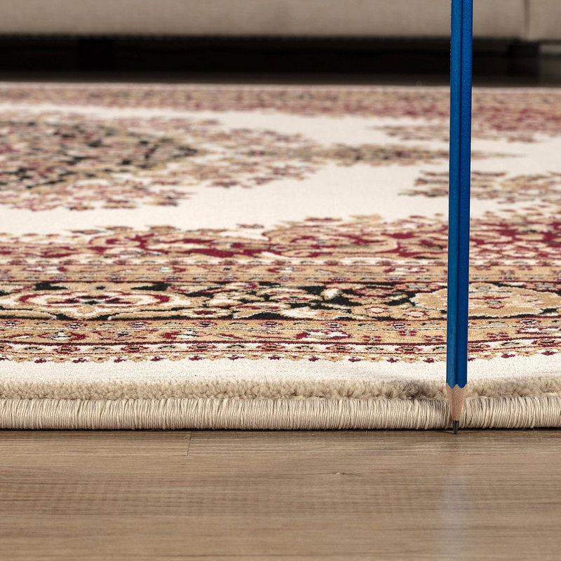 Tapis Manchester, Ivoire ivoire, Rectangle 5 pi 3 po x 7 pi 3 po