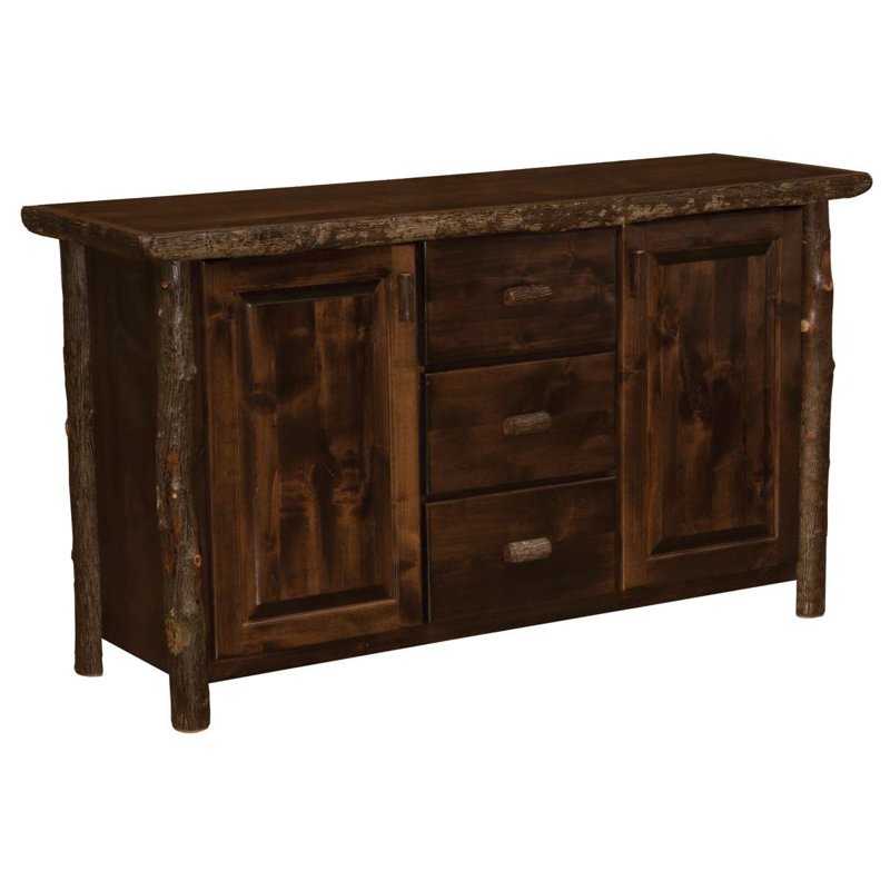 Buffet Fireside Lodge Hickory - Naturel, Naturel
