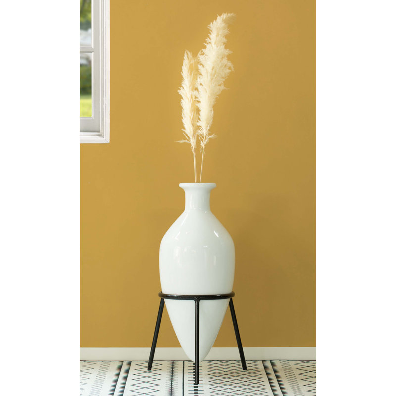 Vase de plancher en grès 32,25 "Schuylerville
