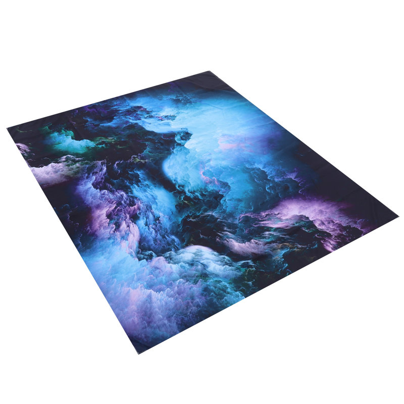 Tapisserie murale de fond, couverture suspendue multifonctionnelle en fibre de polyester (230 x 180 cm)