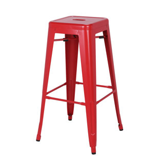 Tabouret de bar en métal 94115 (Ensemble de 4)