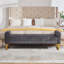Banc ottoman moderne et luxueux avec rangement