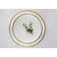 Assiette blanche avec bordure dorée The Luxury Collection - petite 8 po