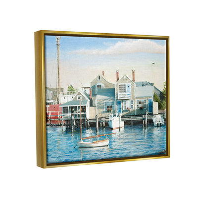«Relaxing bateaux flottant port de marina» par Tom Mielko