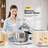 Vivohome 6 Speed 7.5 Qt. Stand Mixer with Mixer Accessory-93236156