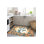 Multicolor Snake Sun and Flower Patterned Woven Base Modern Decorative Rug