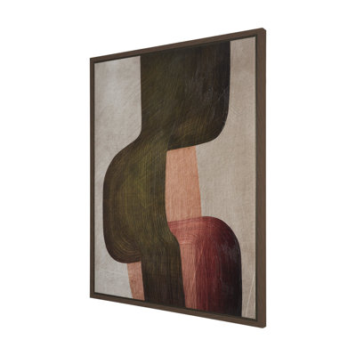 Alma - Metal Brushes I By  Studio A Hand Embellished Textured Framed Canvas