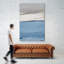 «Blue Flatlands I», reproduction d'art sur toile géante 84 po x 54 po-59884972