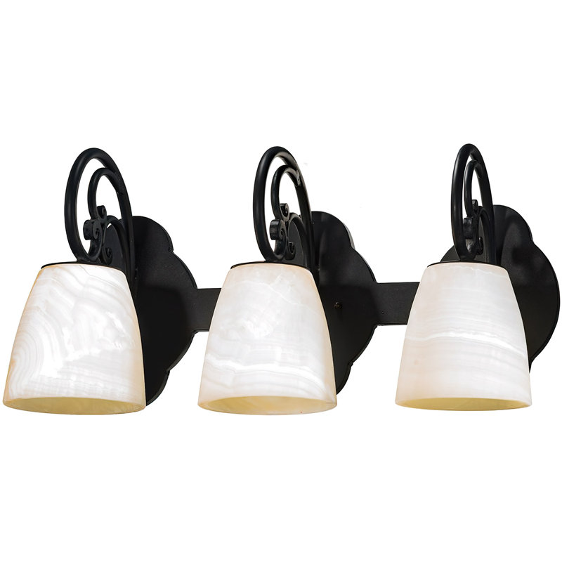 Trustin 3 - Light Vanity Light, Pewter Gold