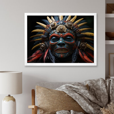 «Chriss African Tribes Mende Mask I», reproduction sur toile