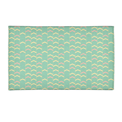 Chenille Chevron Indoor Rug