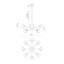 Lustre sphérique spoutnik 8 lumières Francesca-66310497