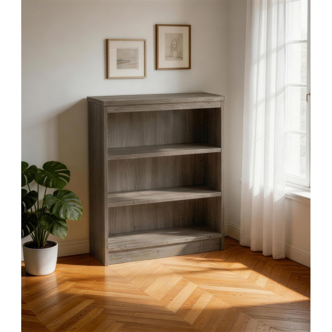 Brenay 103cm H x 85cm W Standard Bookcase