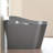 Smart Modern Toilet With Bidet, Auto Flush, Foot Sensor, Heated Seat, Warm Air Dry, Foam , And Adjustable Nozzle Positions - Matte Grey, Porcelain Material Bidet Dryer, Technology, Built In-129731607