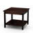 Longs Peak Eucalyptus 2-Shelf Side Table, Espresso