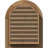 Ekena Millwork Wood Louver / Gable Vent-43712456-43712767-43712795