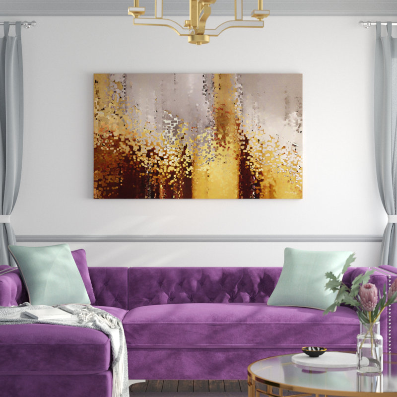 " Refiners Fire " by Mark Lawrence, 36" H x 60" W x 1.5" D, Wrapped Canvas