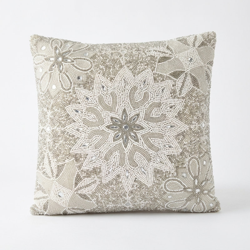 Flake Accent Pillow Cover & Insert