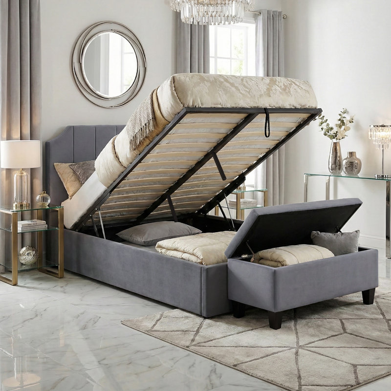 CONWY Piece Bedroom Set, Grey