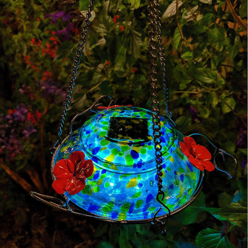 Mangeoire à colibri en verre Olav