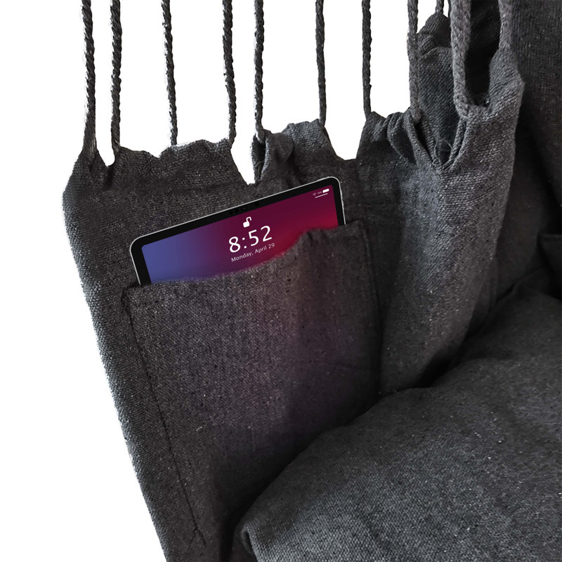 Chaise hamac suspendue Hagopian, gris