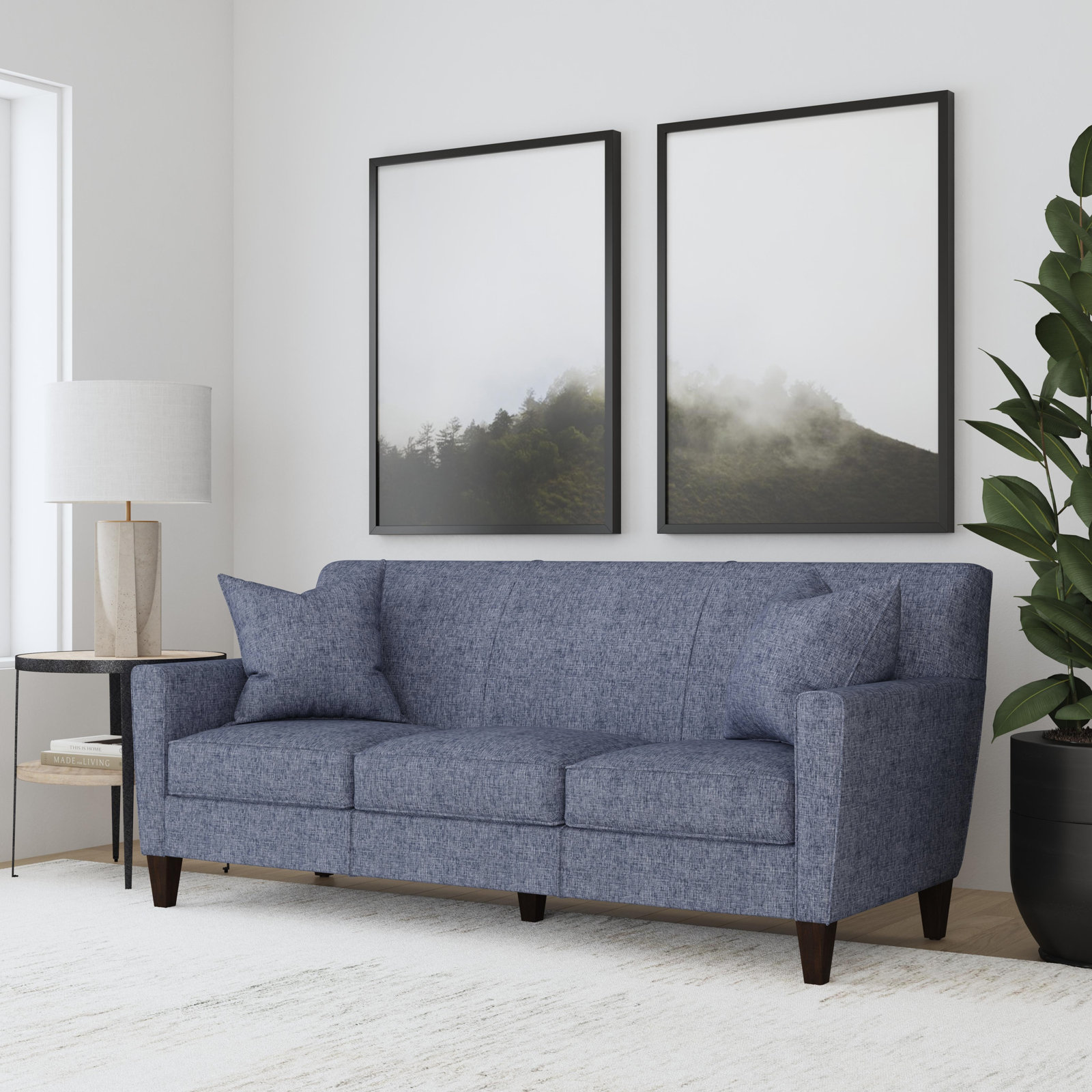 Osmin Sofa, Indigo Blue