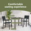 2 - Person Patio Dining Set with Square Table
