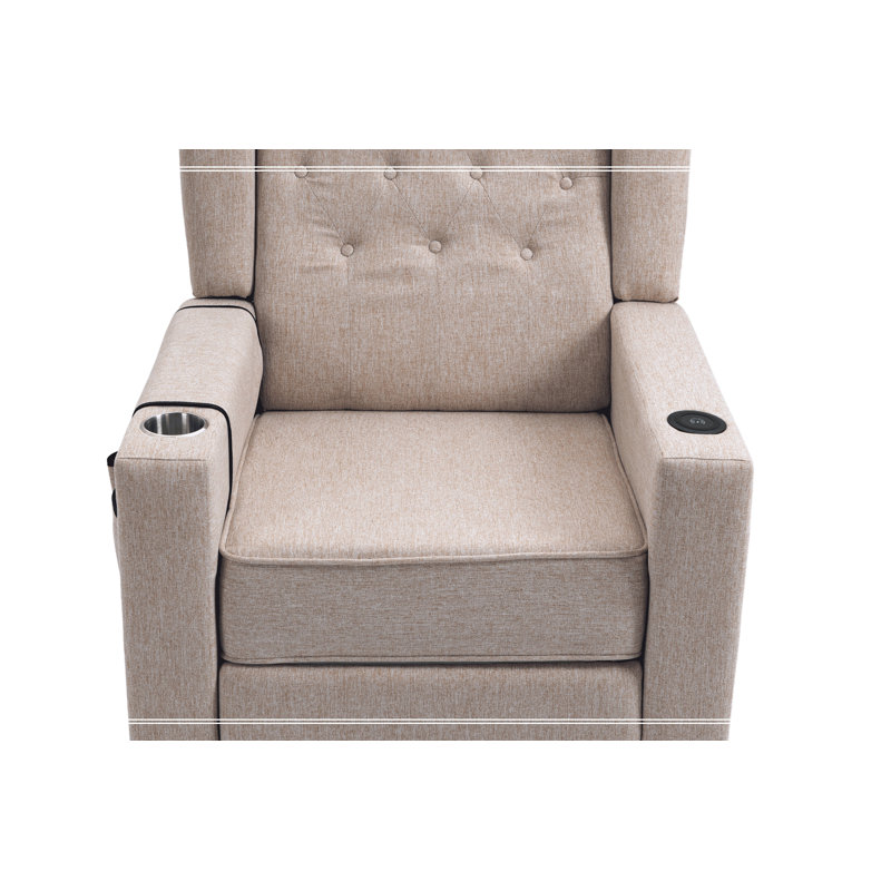 Comfortable Wingback Recliner Chair for Relaxation and Multiple Uses