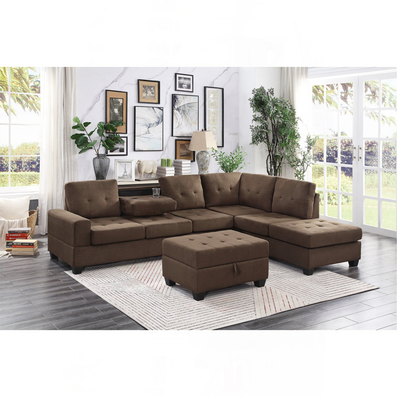 Canapé modulaire réversible 3 pièces Modern Living Room