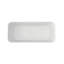 67 Inch Solid Surface Soaking Bathtub - Deep Soak Freestanding Tub