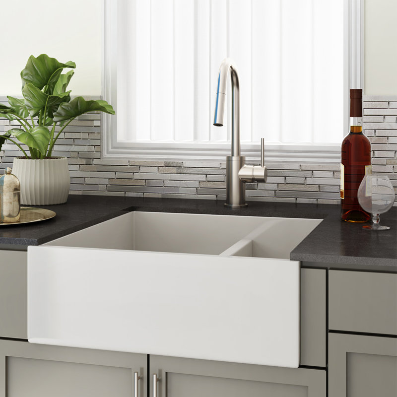 Pioneer Motegi Pull Down Kitchen Faucet, Brushed Nickel